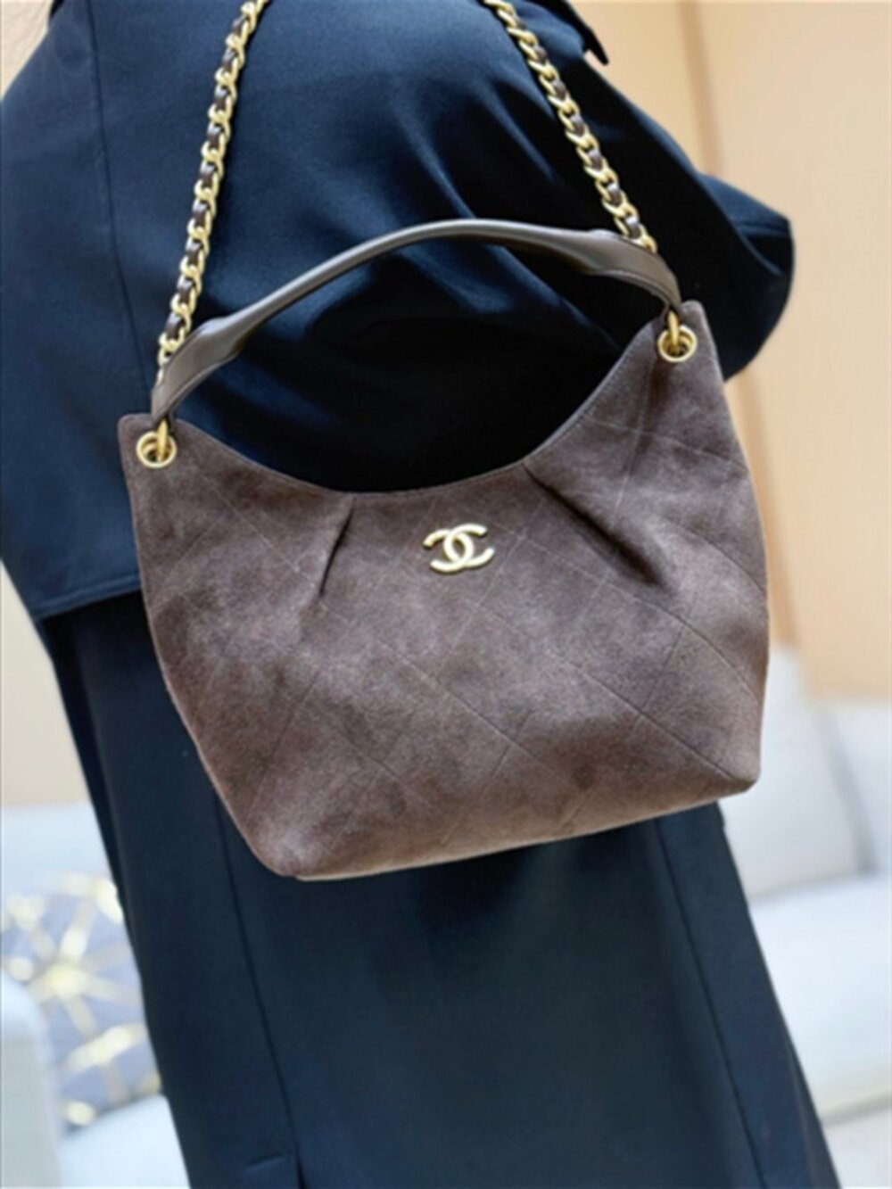 Chanel brown bag